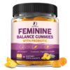 Frente del envase Feminine Balance Probiotic Gummies