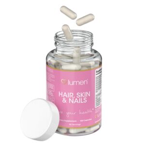 Lumen Naturals Hair, Skin & Nails frasco frente