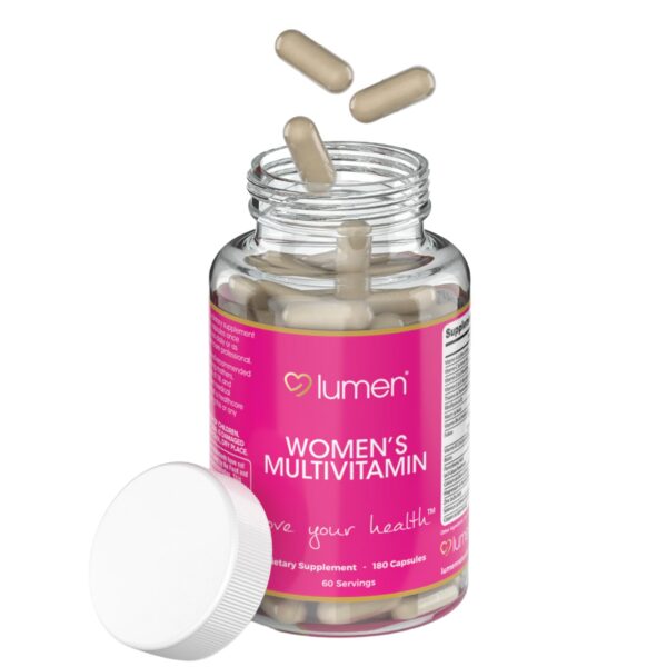 Lumen Naturals multivitaminico mujer frasco