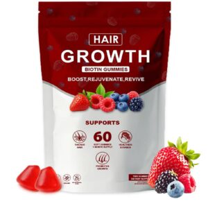 Frasco de gomitas Lumin para el cabello