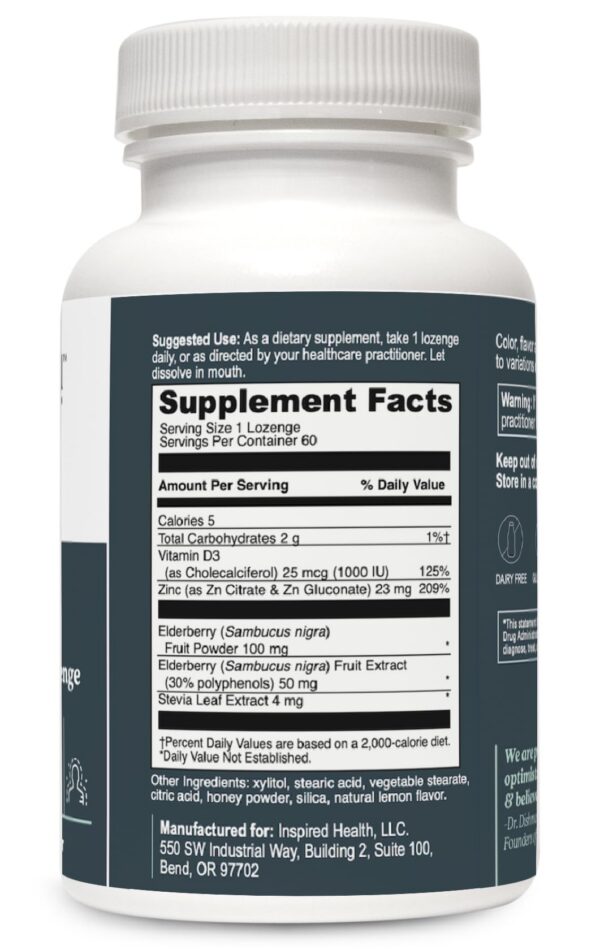 Pastillas sabor baya natural