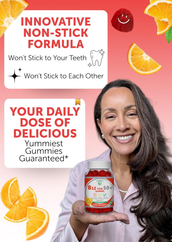 Gominolas Lunakai B12 sabor naranja