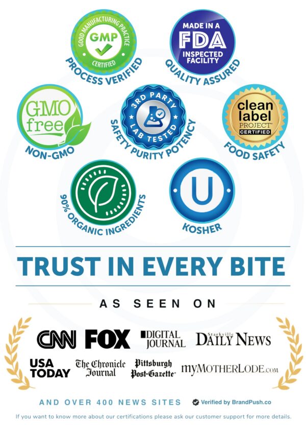 Gomitas multivitaminas Lunakai caja y frasco