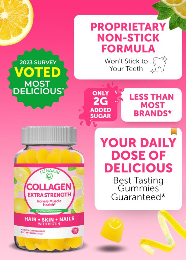 Version 1.0.0 Lunakai gomitas veganas sin gelatina para salud articular