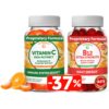 Frente de envase Lunakai gomitas Vitamina C y B12 3000 mcg