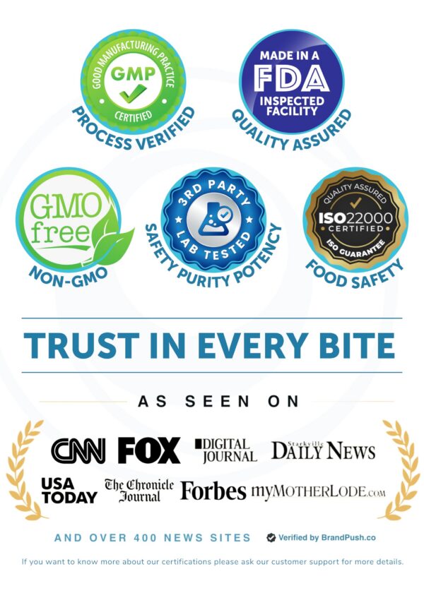 Gomitas de magnesio sabor bayas