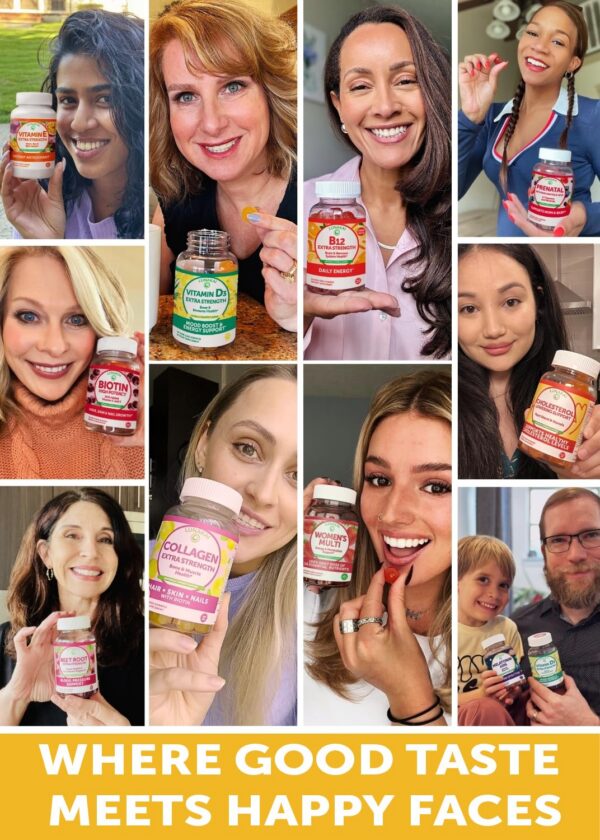 Suplemento de vitamina D3 en gomitas Lunakai para salud ósea e inmunidad