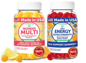 Version 1.0.0 Gomitas Lunakai para mujeres – frasco frontal