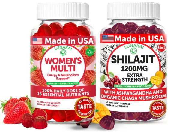 Version 1.0.0 Lunakai gominolas multivitamínicas frente