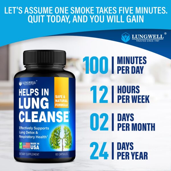 Version 1.0.0 Desintoxicación pulmonar natural Lungwell con hierbas