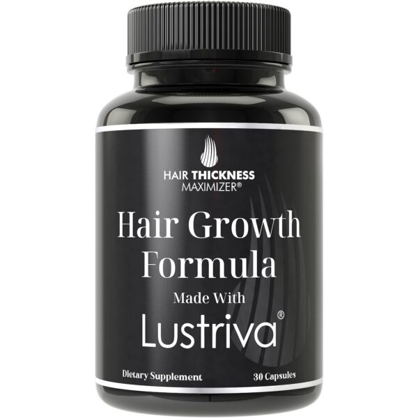 Lustriva biotina 10000 mcg suplemento para cabello y piel