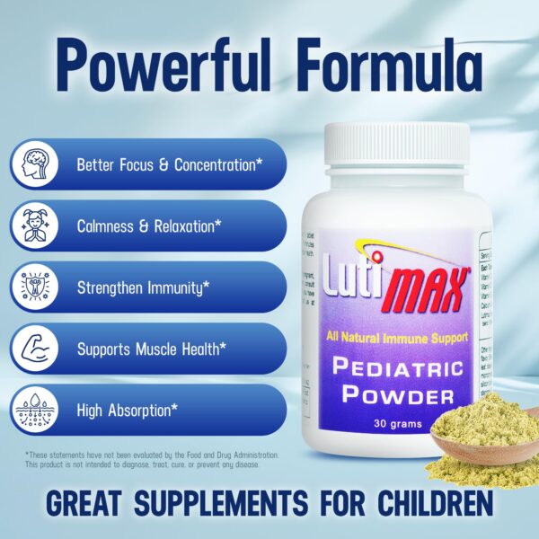 LutiMax polvo infantil ingredientes