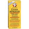 Lydia Pinkham tabletas frasco frontal