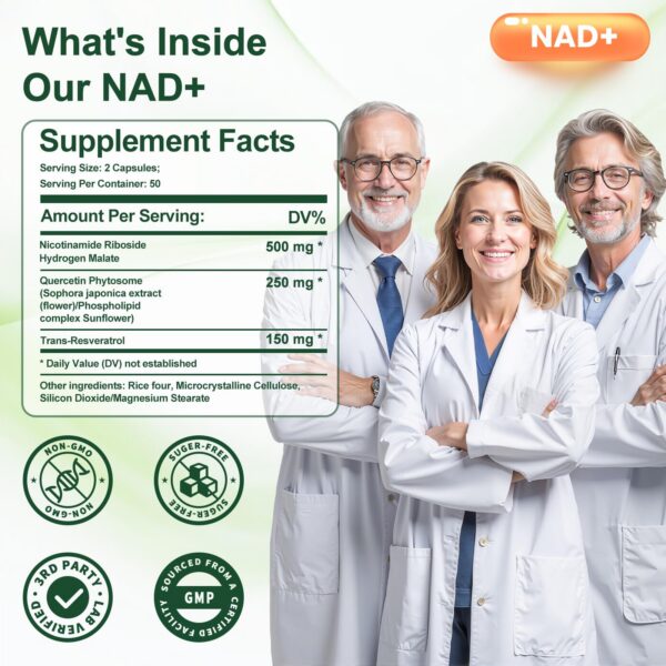 Cápsulas NMN liposomales de 900 mg