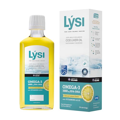 Frasco de omega-3 limón de Lysi