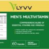 Lyvv multivitamínico para hombre etiqueta de ingredientes