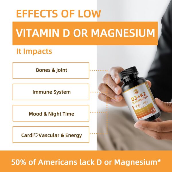 Cápsulas M inch D3 K2 6-en-1