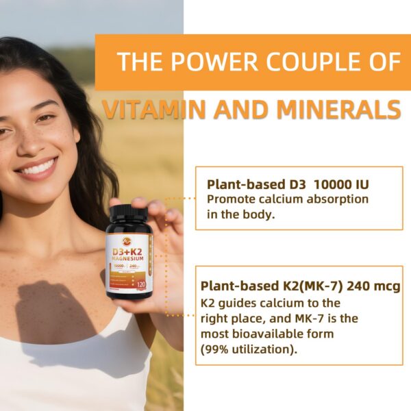 Frasco de M inch D3 K2