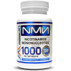 MAAC10 NMN frasco de 120 cápsulas NMN 1000 mg