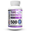 Suplemento MAAC10 Trans Resveratrol en frasco con 60 cápsulas