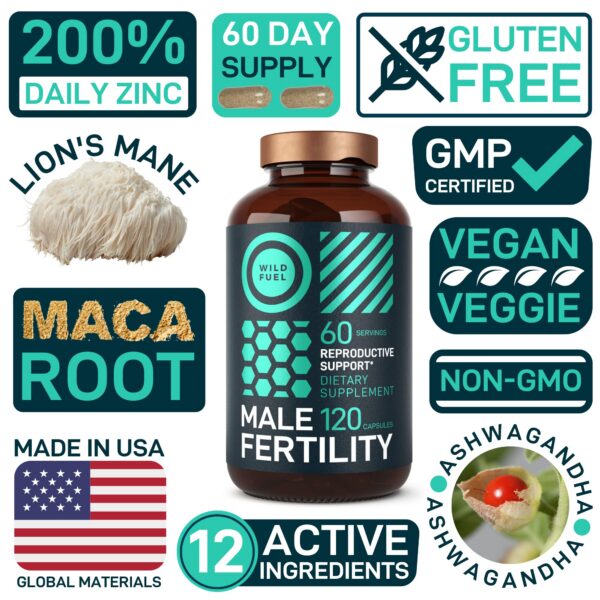 Ingredients list on bottle label