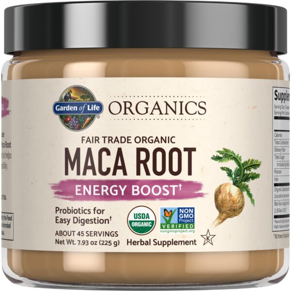 Version 1.0.0 Polvo de Maca Peruana Orgánica Gelatinizada con Probióticos