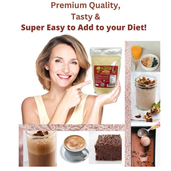 Version 1.0.0 Maca peruana en polvo orgánico para salud y resistencia