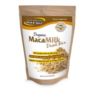 MacaMilk mezcla bebida maca morada chaga saludable 30 porciones