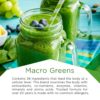 Macro Greens polvo vitaminas y enzimas naturales vegano