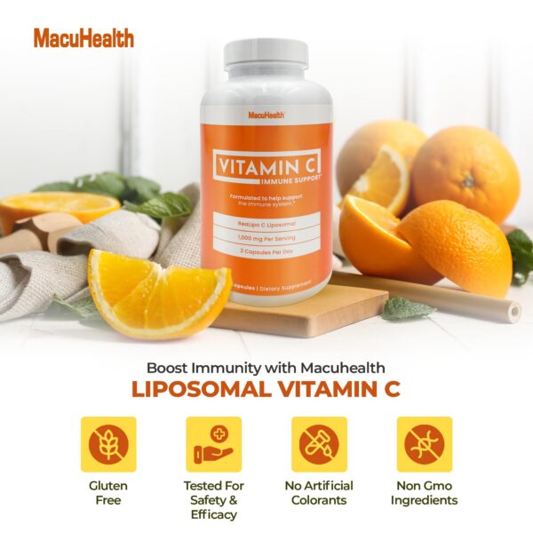 Version 1.0.0 Macuhealth vitamina C envase vista lateral