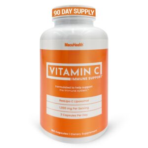 Macuhealth vitamina C liposomal 1000mg botella