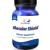 Macular Shield botella y etiqueta