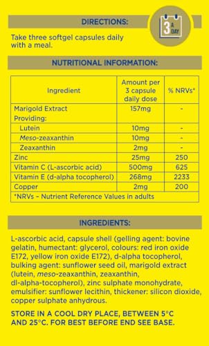 Cápsulas MacuShield Gold