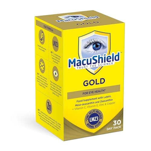 Etiqueta frontal MacuShield Gold