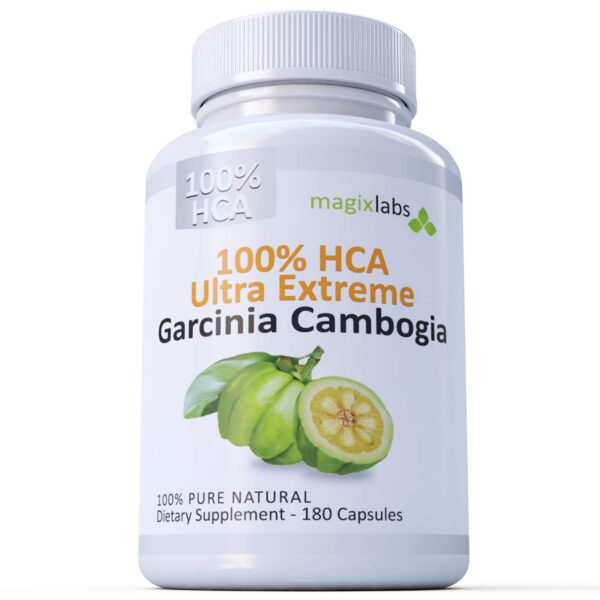 Version 1.0.0 MagixLabs Garcinia Cambogia extracto pura 100% HCA botella