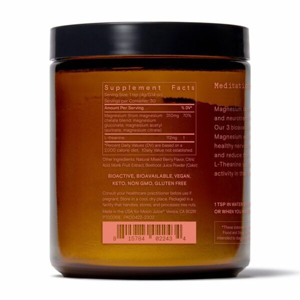 Magnesi-Om polvo en envase