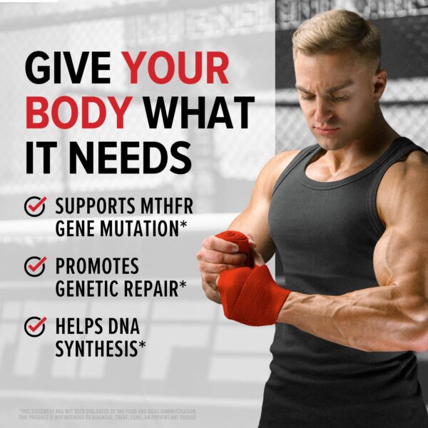 Magnesio junto al folato en envase