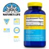 Etiqueta Nature’s Life magnesio 500 mg