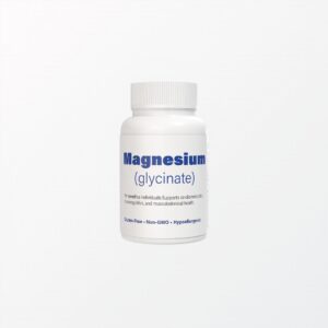 Frasco de glicinato de magnesio LOCRED 60 cápsulas