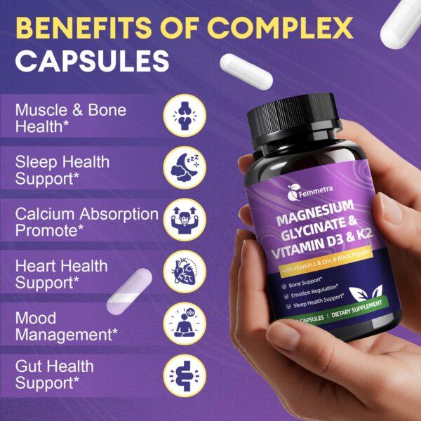 Frasco de Femmetra con producto