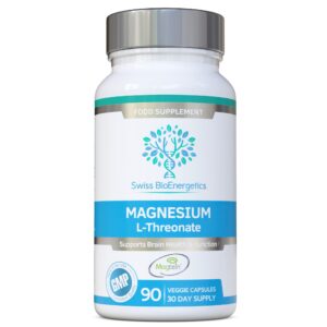 Frente del frasco Magtein Magnesio L-Threonato