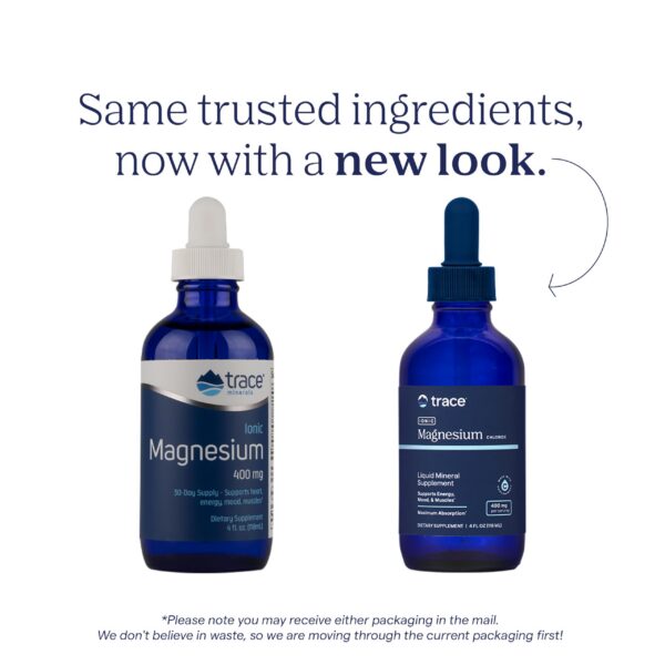 Magnesio líquido Trace Minerals para apoyo de salud