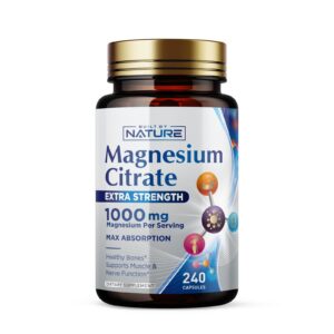 Frasco Magnesium Citrate 1000 mg - frontal