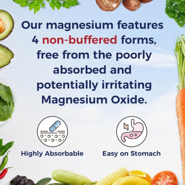 Version 1.0.0 Etiqueta nutricional de Magnesium Complex