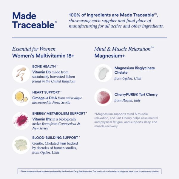 Version 1.0.0 Mezcla Magnesium+ bebida nocturna botella