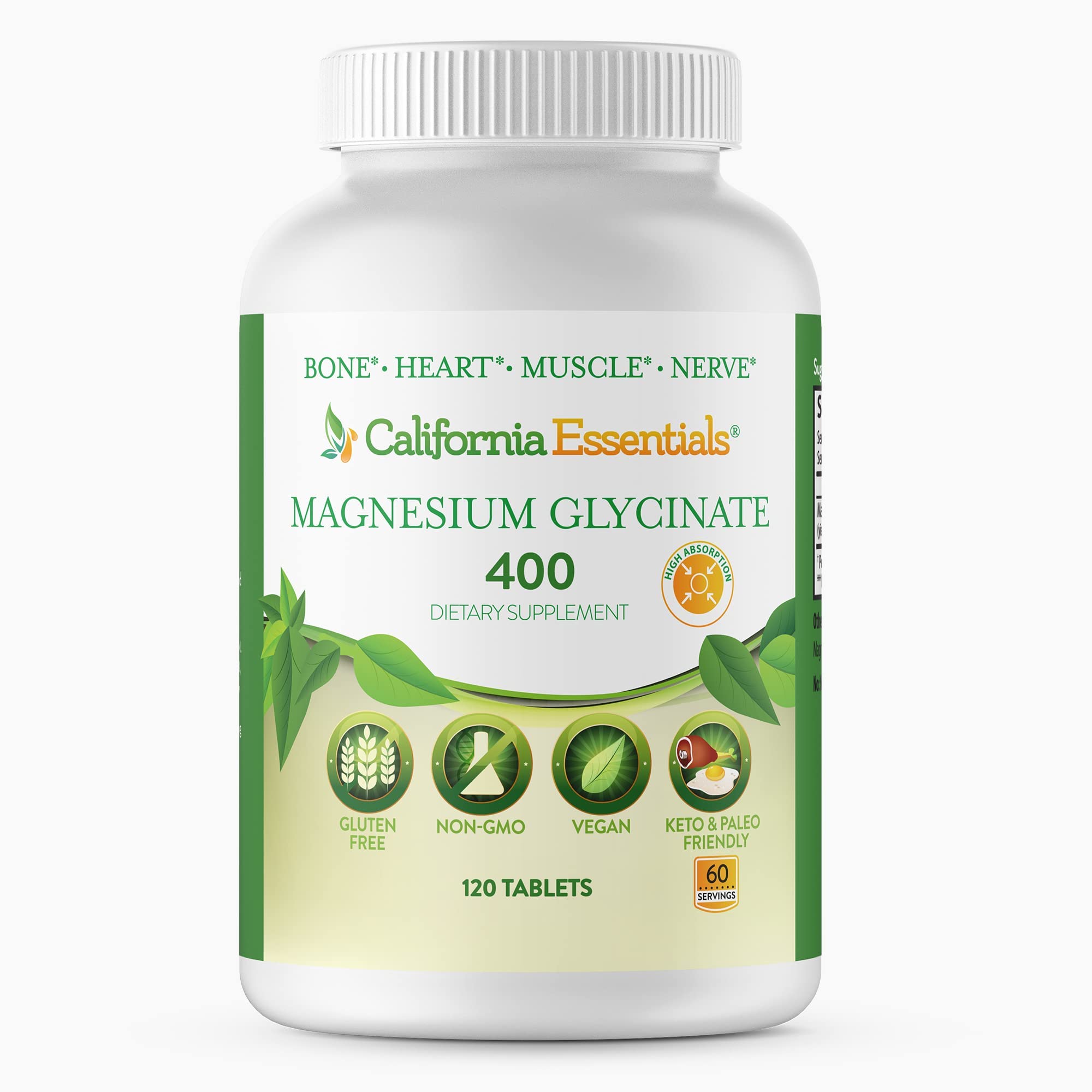 California Essentials Magnesium Glycinate, 400