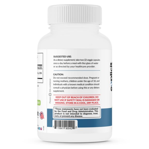 Version 1.0.0 Cápsulas de magnesio glicinato 425 mg