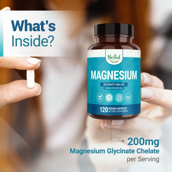 Capsulas de magnesio glicinato