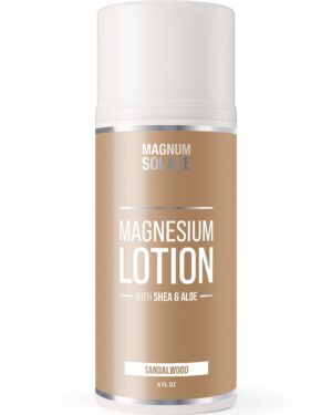 Frente de la crema de magnesio Magnum Solace
