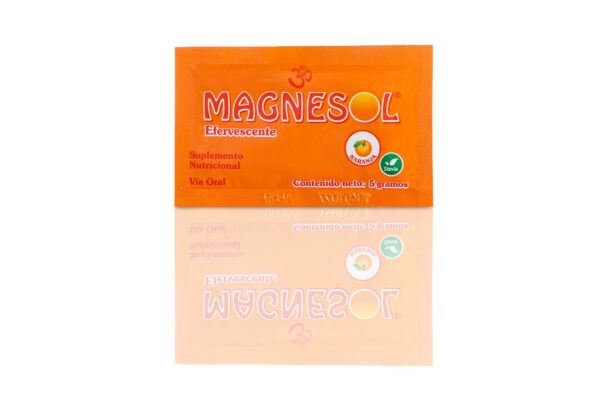 Etiqueta de Magnesol Naranja